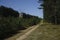 Cargo locomotive railroad engine crossing desert wilderness,rails