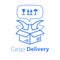 Cargo packing and distribution, relocation services, freight transportation, cargo shipment