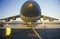 Cargo Plane at Dover Airforce Base, Sunset, Dover, Delaware