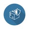 Cargo Protection Icon. Flat Design