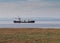 Cargo Ship in Bristol Channel, England