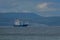 Cargo ship in Dardanele strait