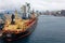 Cargo ship Eleni in sea port, bulk carrier, dry vessel, bulker Eleni P