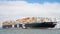 Cargo Ship MSC ARIANE entering the Port of Oakland