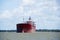 Cargo ship on the Orinoco river