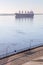 Cargo ship in the Parana river. Argentina.