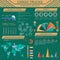 Cargo transportation infographics, trucks, lorry. Elements infographics