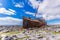 Cargo vessel Plassey was a ship that was shipwrecked on the rocky beach of the Inis Oirr island