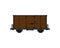 Cargo Wagon, Rail Car. Flat Vector Icon illustration. Simple colour symbol on white background. Cargo Wagon, Rail Car sign design