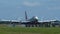 Cargolux Italia Boeing 747 approaching at the airport