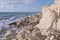 Caribbean coast near Isla Blanca, Quintana Roo, Mexico