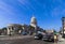 Caribbean Cuba Havana main road with Capitol View