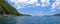 Caribbean island panoramic