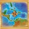 Caribbean islands map