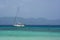 Caribbean sailboat