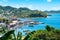 Caribbean sea - Grenada island - Saint George`s - Inner harbor and Devils bay