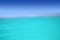 Caribbean wave turquoise water horizon