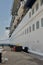 Caribic Cruise Ship in Harbour at Pier Views sunset