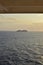 Caribic Cruise Ship Views at sunset from Cabin balcony