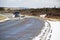 Caribou crossing in Gros Morne Park