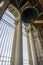 Carillon and high arches at the top of the Campanile Sather tower