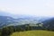 Carinthian Drava valley from Pec Mountain, Austria