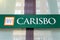 Carisbo logo on Carisbo`s bank office