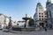 Caritas Well or the Caritas Fountain in Copenhagen, Denmark