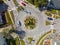 Carlisle historic town center aerial view, Carlisle, MA, USA