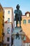 Carlo Goldoni bronze statue in Venice