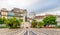 Carlos Alberto place with World War I memorial in Porto - Portugal