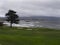 Carmel beach on a stormy day