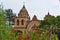 Carmel by the Sea, mission, Mission San Carlos Borromeo, catholicism, garden, flowers, California, church, architecture, cross