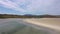 Carn beach at the Sheskinmore Nature Reserve between Ardara and Portnoo in Donegal - Ireland.