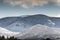 Carn Eilrig and Cairngorm at Glen More in Scotland.