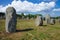 Carnac, alignments of Celtic menhirs.