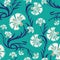 Carnations seamless pattern