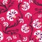 Carnations seamless pattern