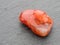 Carneol gem. This gem is used as a jewel stone and also in alte