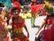 Carnival Bolivia Oruro girls suit