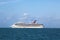 Carnival Conquest Cruise Ship anchors near Belize City