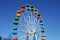 Carnival ferris wheel