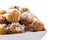 Carnival fritters or buÃ±uelos de viento for holy week