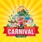 Carnival funfair design