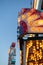 Carnival Lights with blue hour sky