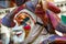 Carnival mask in Venice. The Carnival of Venice is a annual festival held in Venice, Italy. The festival is word famous for its el