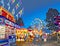 Carnival Midway at Twilight