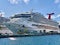 Carnival Sunrise cruise ship docked