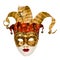 Carnival venetian mask with bells