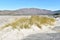 Carnota Beach or Playa de Carnota at Rias Baixas Region with Monte Pindo or Mount Pindo. CoruÃ±a, Galicia, Spain.